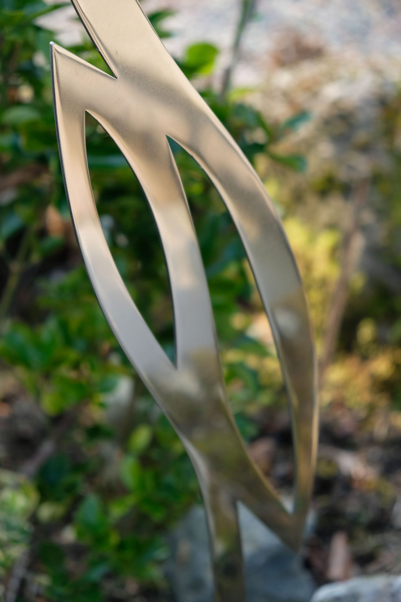 Metal Heron Ornament