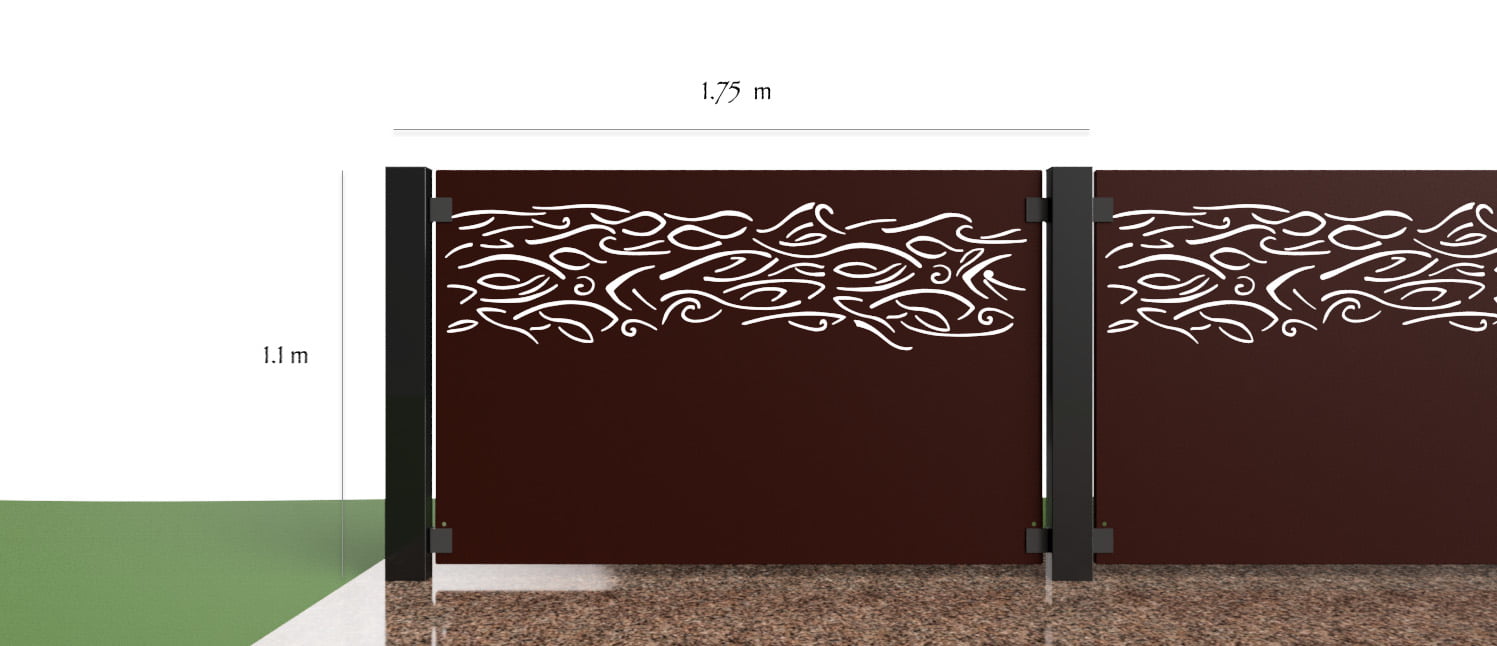 Seascape Patio screen dimensions