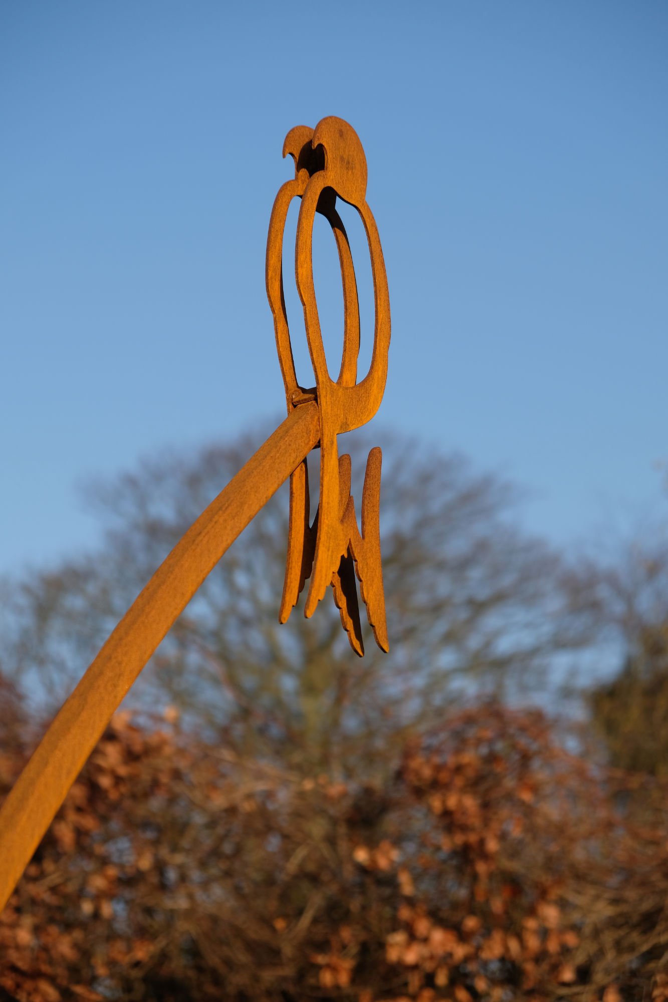 Red Kite Metal Sculpture