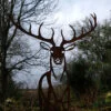 stag garden sculpture